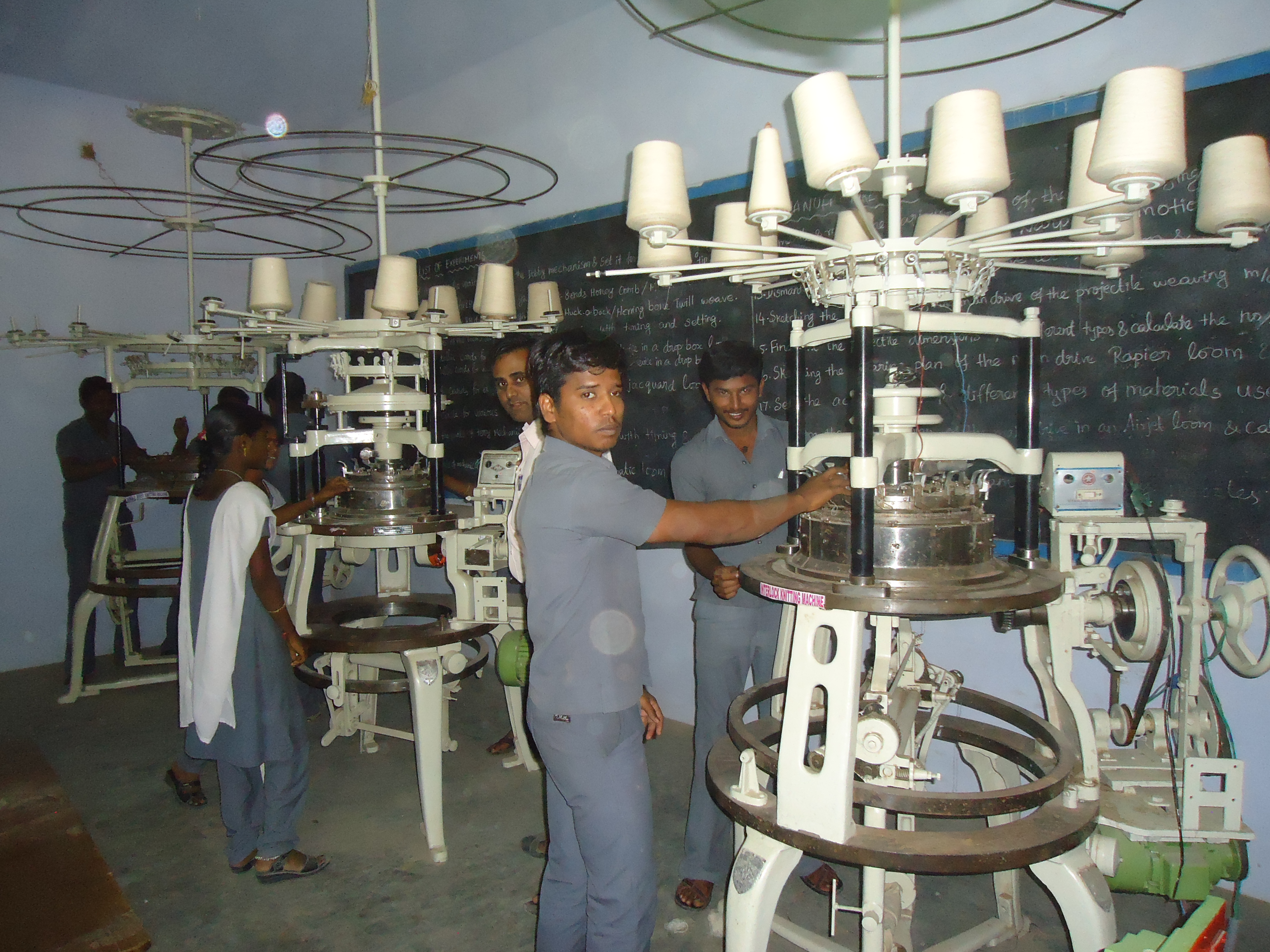 Textile Students